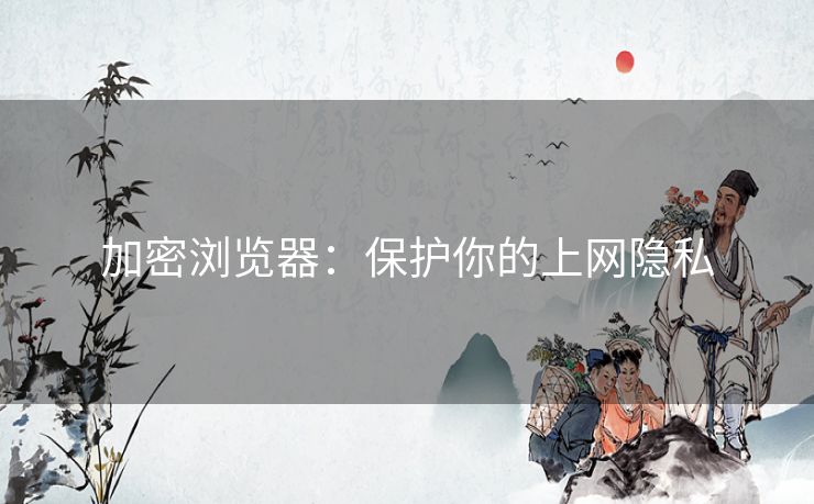 加密浏览器：保护你的上网隐私