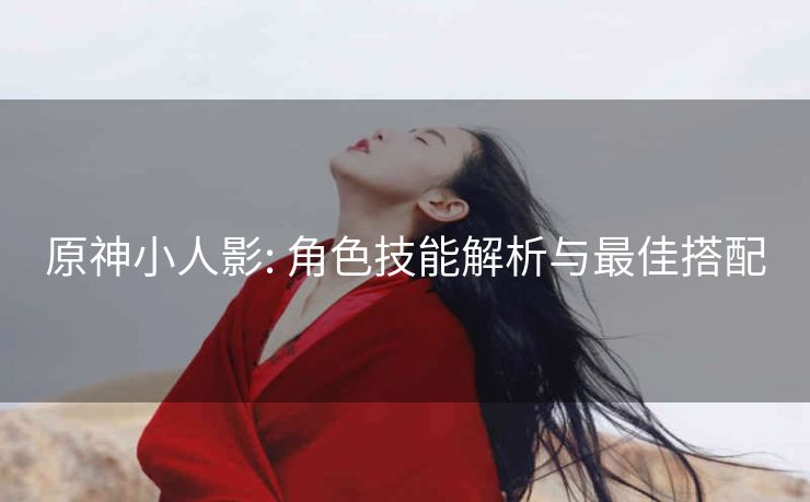 原神小人影: 角色技能解析与最佳搭配