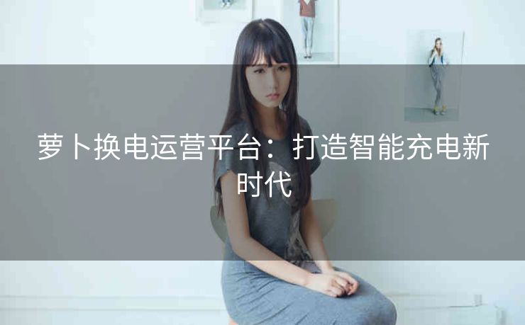 萝卜换电运营平台：打造智能充电新时代