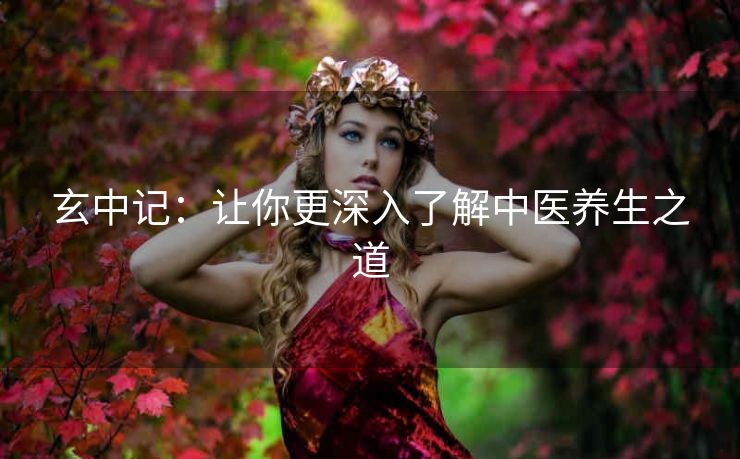 玄中记：让你更深入了解中医养生之道
