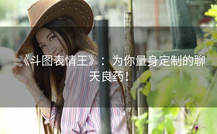 《斗图表情王》：为你量身定制的聊天良药！