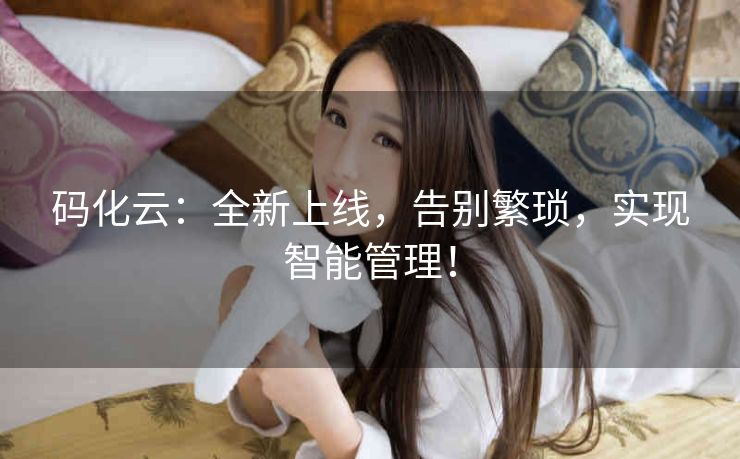码化云：全新上线，告别繁琐，实现智能管理！