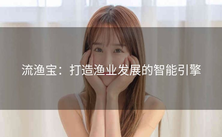 流渔宝：打造渔业发展的智能引擎