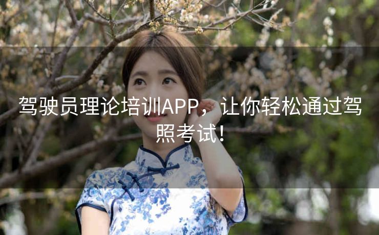 驾驶员理论培训APP，让你轻松通过驾照考试！