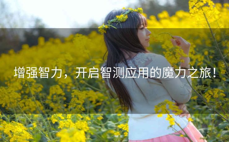 增强智力，开启智测应用的魔力之旅！