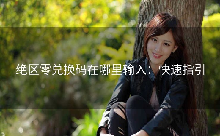 绝区零兑换码在哪里输入：快速指引
