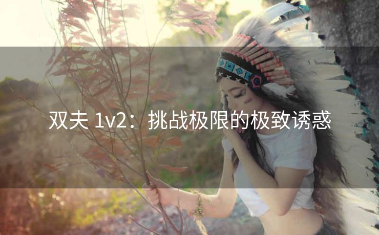双夫 1v2：挑战极限的极致诱惑