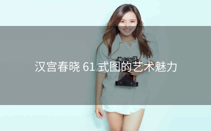 汉宫春晓 61 式图的艺术魅力