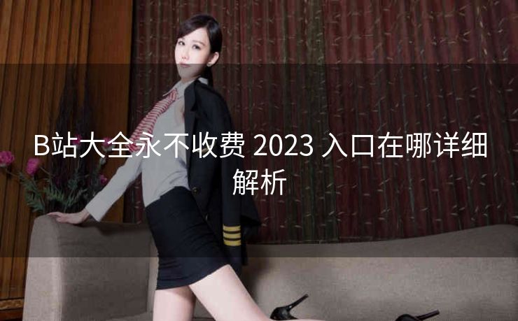 B站大全永不收费 2023 入口在哪详细解析