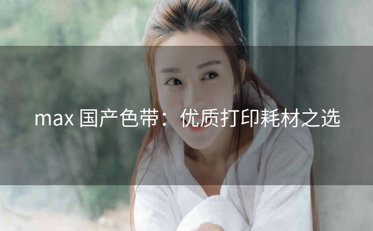max 国产色带：优质打印耗材之选