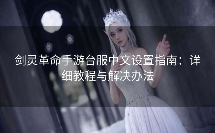 剑灵革命手游台服中文设置指南：详细教程与解决办法